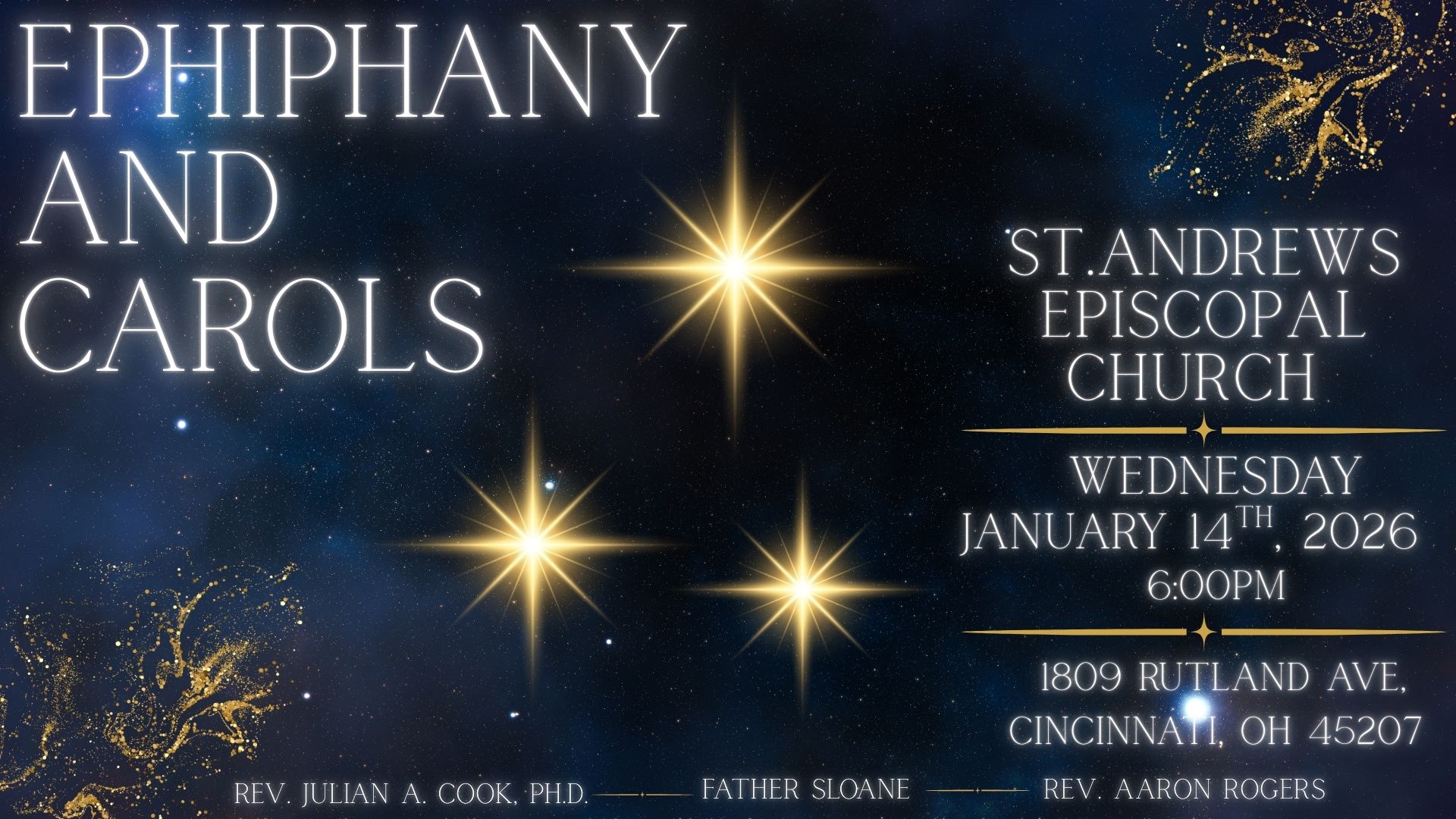 epiphany and carols